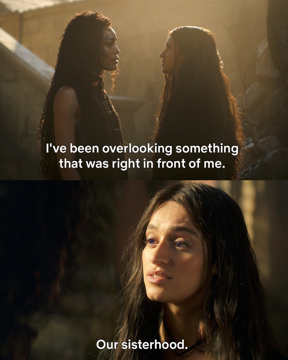 witchernetflix's tweet image. Stronger together.