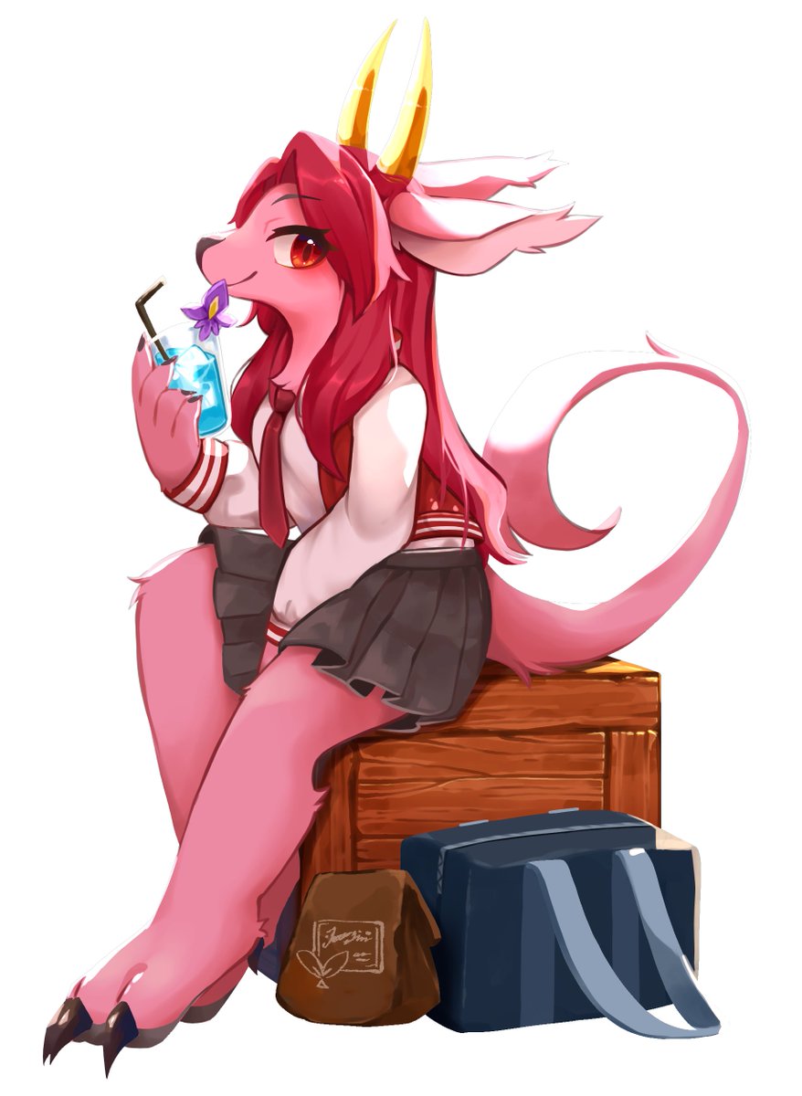 Look at this phenomenal skeb by <a href="/pizzapastachan/">しょーきち</a> ! I cannot believe what I'm seeing!