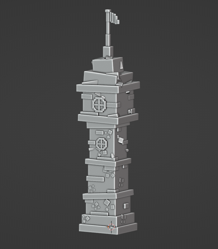 basicdev_rblx's tweet image. ⚒️ WIP — Ruined Tower

Just a small sneak peek from Blender today — nothing too special yet.

But something big’s on the way, so stay tuned 👀

#ROBLOX #RobloxDev #robloxbuilding #robloxstuds