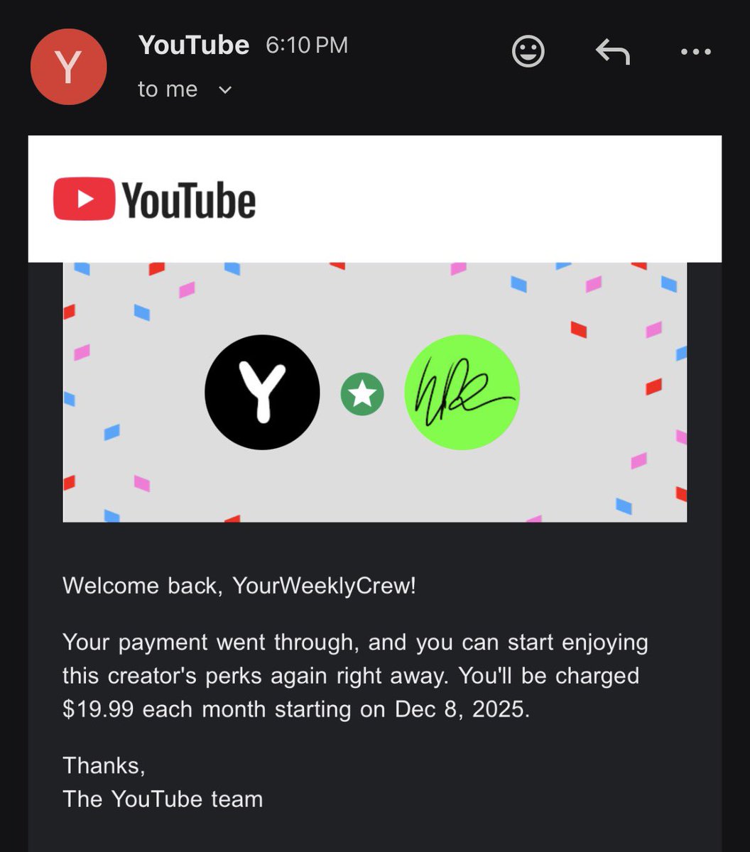 YO <a href="/YouTubeCreators/">YouTube Creators</a> you’re charging my card even after your AI bot army terminated my channel for NO REASON! How can I stop my subscriptions when my channel is gone?!?! WTF 🤬