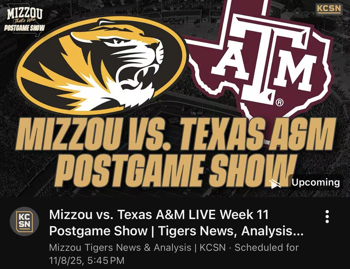 Oh yeah, I’ll be live after this one… youtube.com/live/aOGVu-0se…