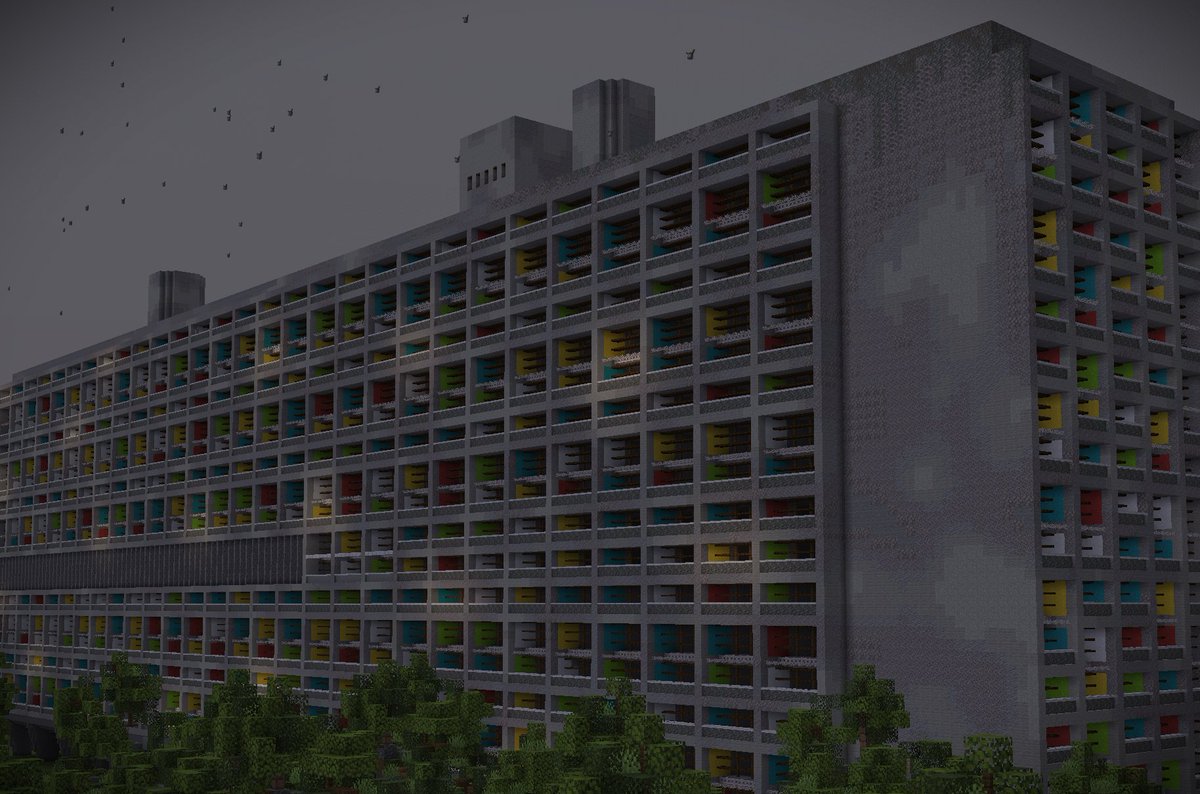 DepressieBeer's tweet image. Unite d'habitation.  

#Minecraft #Minecraftbuilds #minecraft建築コミュ #マイクラ