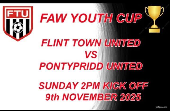 FlintTownFC's tweet photo. The young Silkmen are in FAW Youth Cup action tomorrow. Come down and show your support ⚫⚪ https://t.co/9GK9bHMfk8