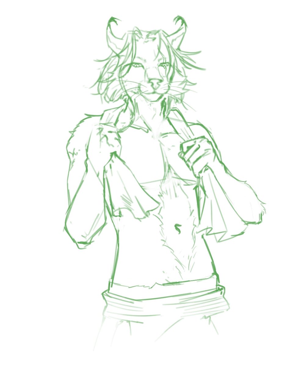 _sinys's tweet photo. Quick sketch of a new drawing on its way, need a few changes but i like it so far 💥

#furryartist #furry #furrycommunity #furrymale #furrymuscle #furryfandom #furryartists https://t.co/t8f9RxkS9E