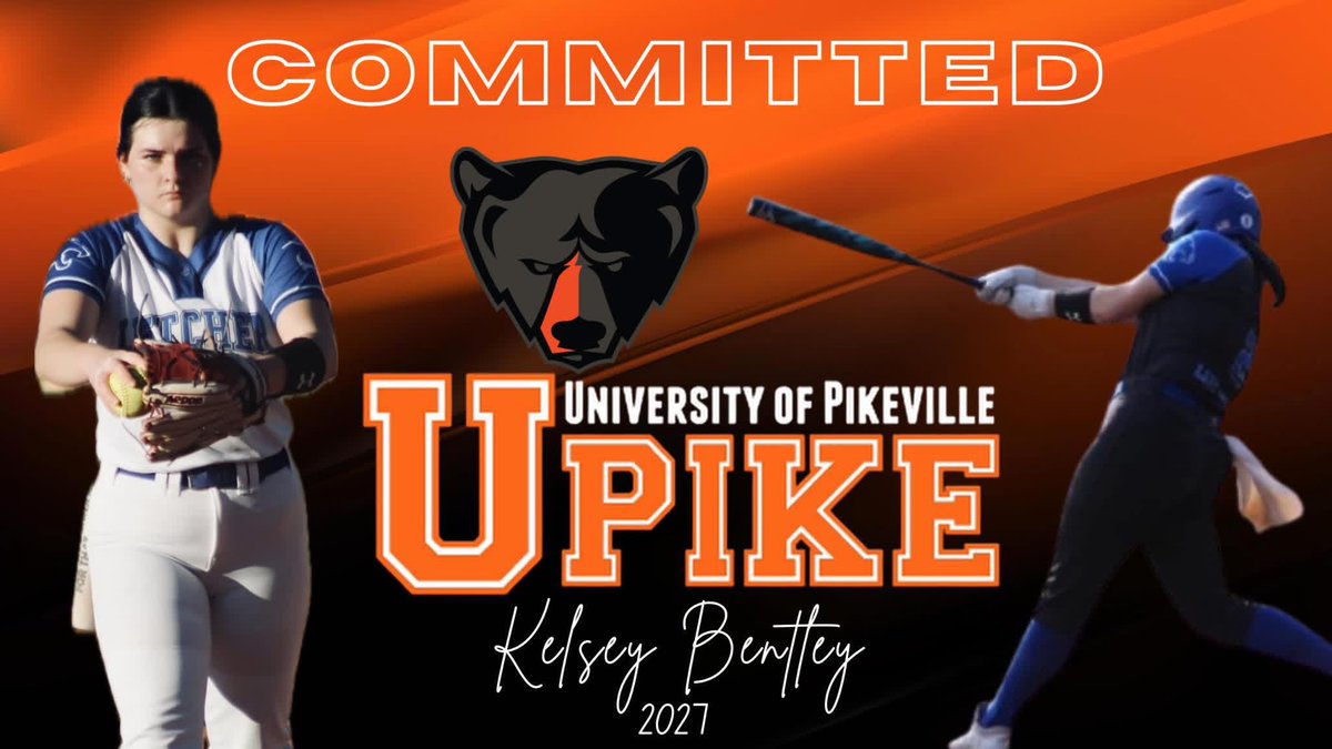 UPIKE_softball's tweet image. Welcome to the club🐻🥎 #2027commit