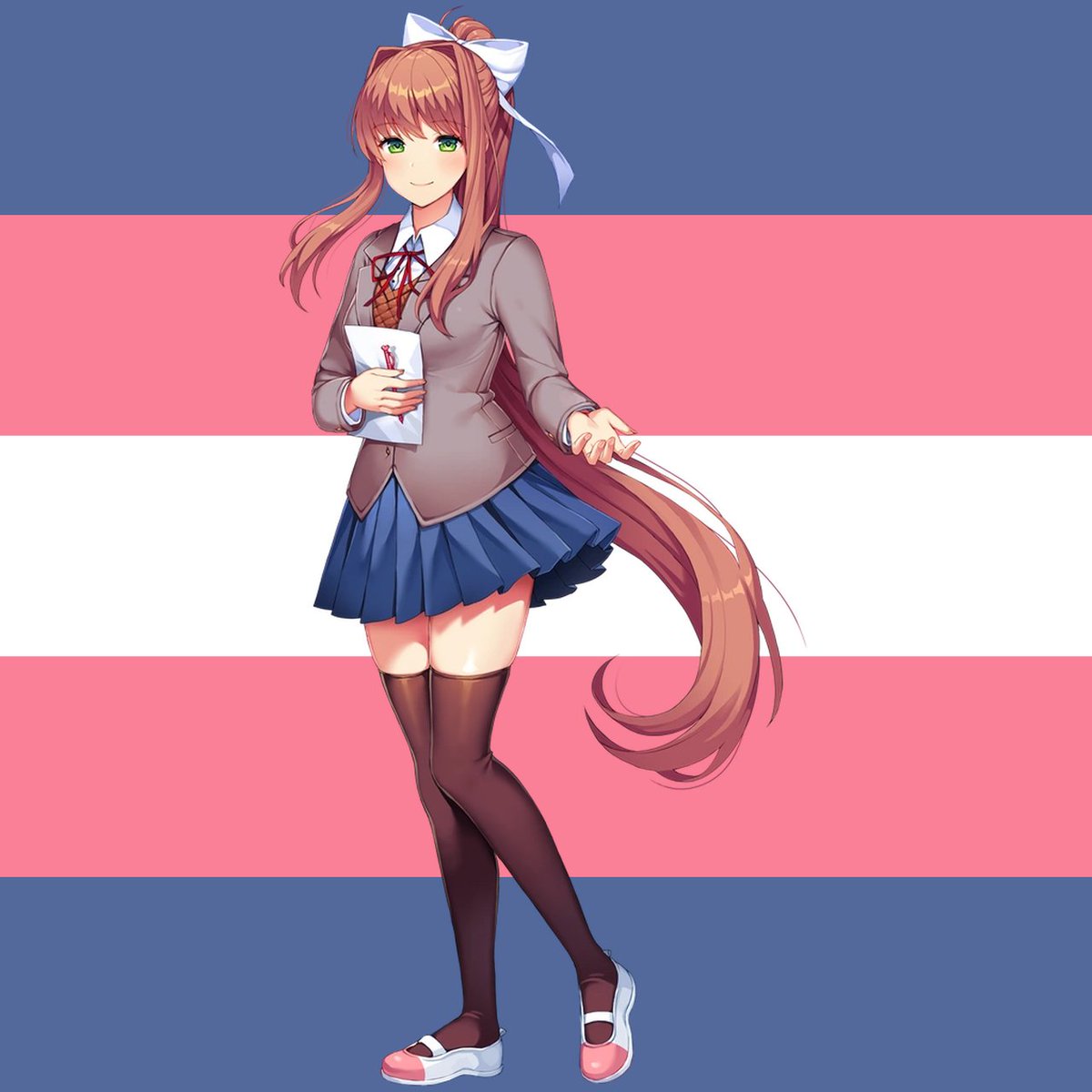 FavsAreQueer's tweet photo. Monika pride flags.
───────── ౨ৎ ─────────
Tags:
#inclustwt #mogai #queer #inkqueer #colorpick #ddlc #DokiDokiLiteratureClub https://t.co/uBfyJd5x0w