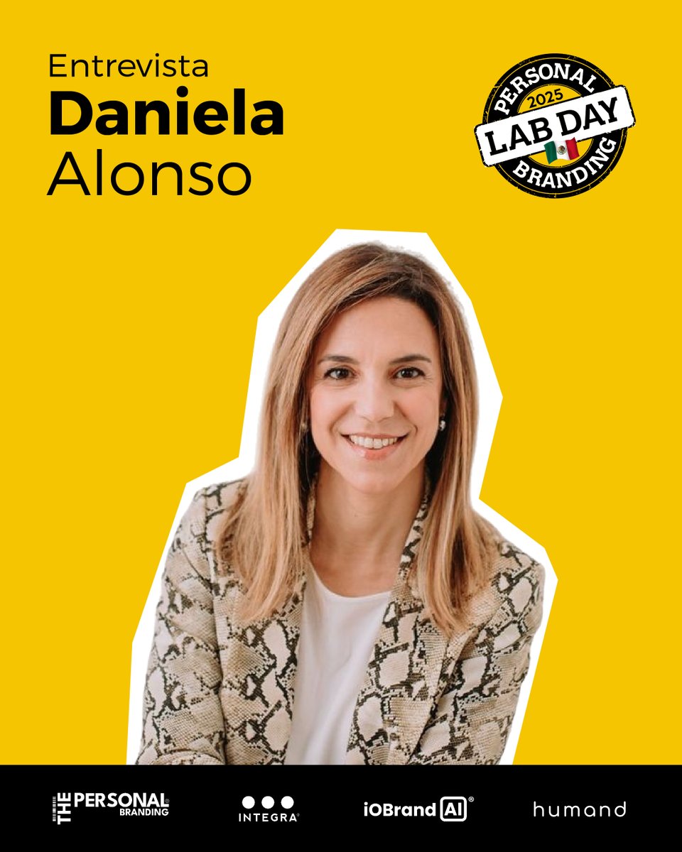 “El liderazgo no es un cargo, es una forma de influencia.”

Daniela Alonso comparte cómo la #marcapersonal dentro de las empresas impulsa culturas más humanas, coherentes y sostenibles.

🎥 Entrevistas #PBLabDay2025
Disponible en🟣 Humand &amp; 🔴 YouTube
 tally.so/r/mekeGk