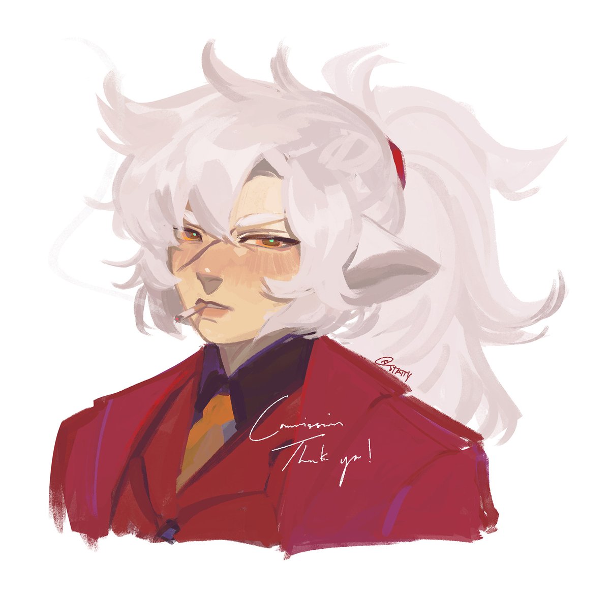 staticffxiv's tweet photo. Commissions o/ https://t.co/aVytBBqz4E