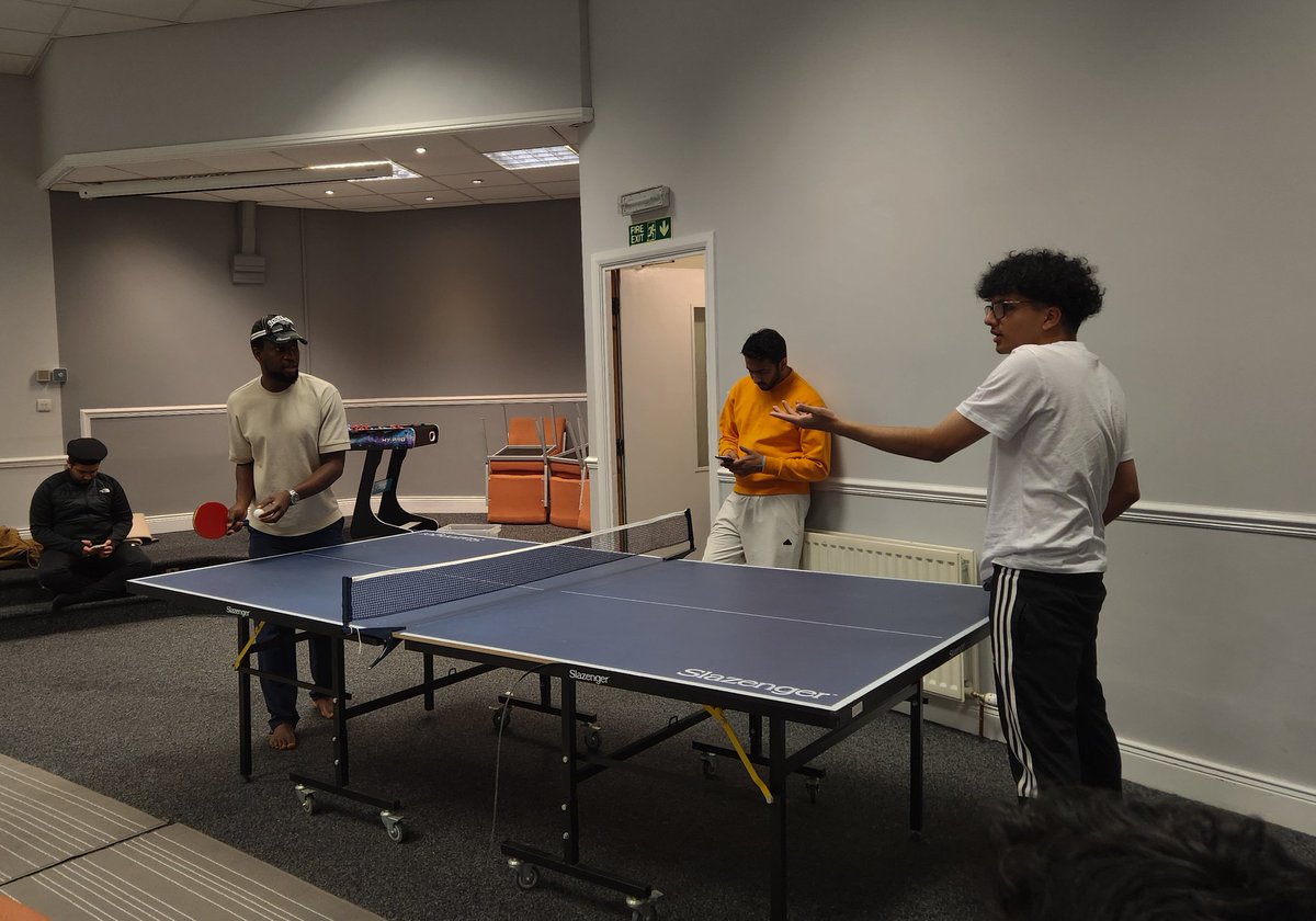 Alhamdulillah, this Friday we held indoor sports which consisted of table tennis, darts and video games followed by prayer and a meet &amp; greet with Muavin sadr khuddam UK, Who shared some guidance and gave khuddam a brief insightfull breakdown of how National Amila works.