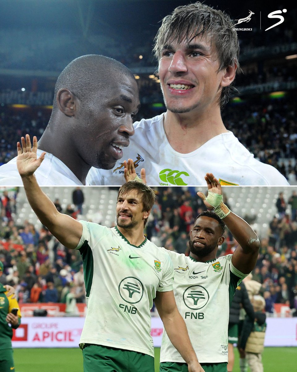 Siya and Eben have good memories in white 🥹🇿🇦

#SSRugby