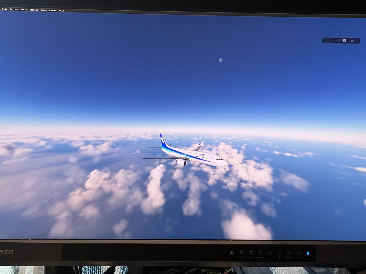 dreamconcorde's tweet photo. 本日もフライト　久々にPMDG737-800で運航　777シリーズと違って飛ばす手順が多いのでマニュアル感満載
#msfs2020
#pmdg737800 https://t.co/wjKrp2LOc3