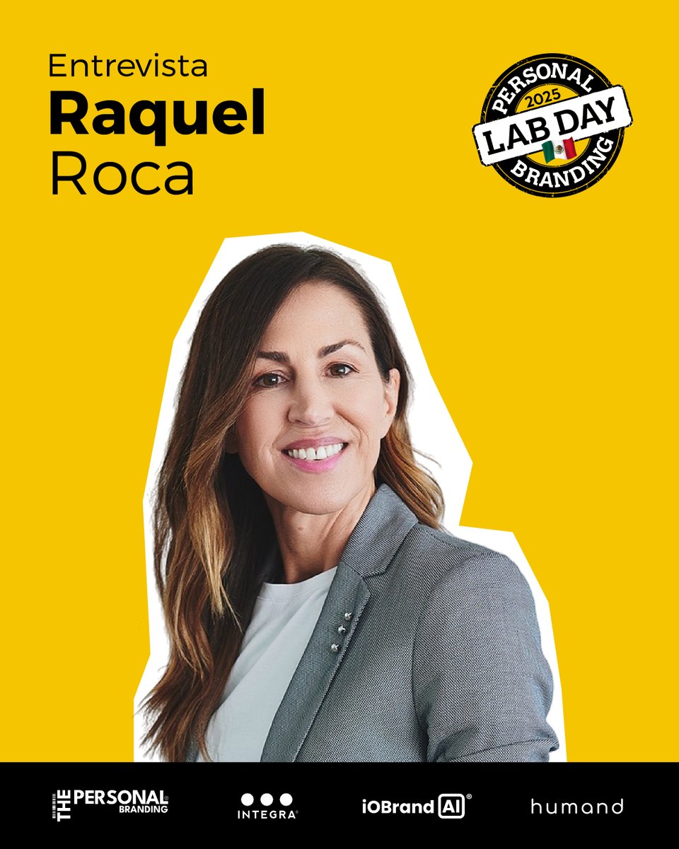 “La disrupción no está fuera, está dentro: en tu capacidad de aprender, cuestionar y conectar.”
<a href="/Raquelroca/">Raquel Roca</a> reflexiona sobre el futuro del trabajo, la longevidad y el poder del carisma.
🎥 Entrevistas #PBLabDay2025
Disponible en🟣 Humand &amp; 🔴 YouTube
 tally.so/r/mekeGk