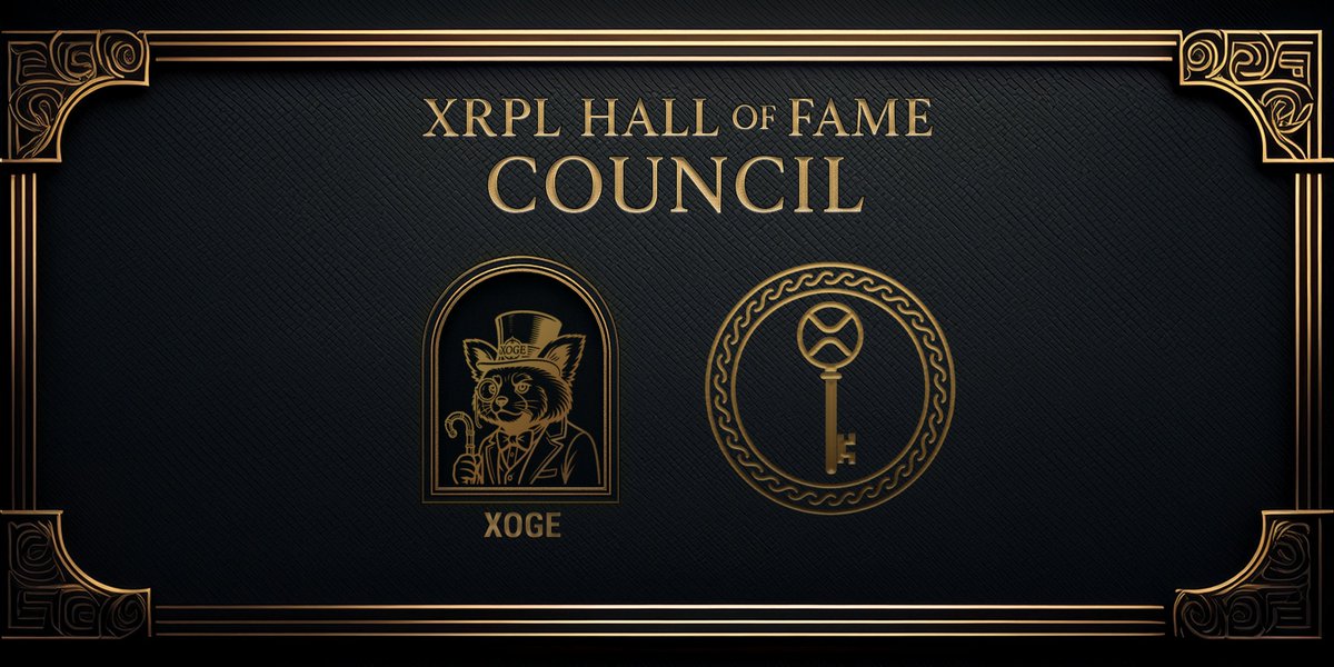 XRPLHallOfFame's tweet photo. Honored to welcome @ClassyXoge to the XRPL Hall of Fame Council. 🏛

A true builder and innovator — creator of the world’s first multi-chain meme built for arbitrage trading, crypto portfolio diversification, DYOR reduction, and skill building. https://t.co/XYVHKAU97K 🧪⚡

#XRPLHallOfFame #XRPL