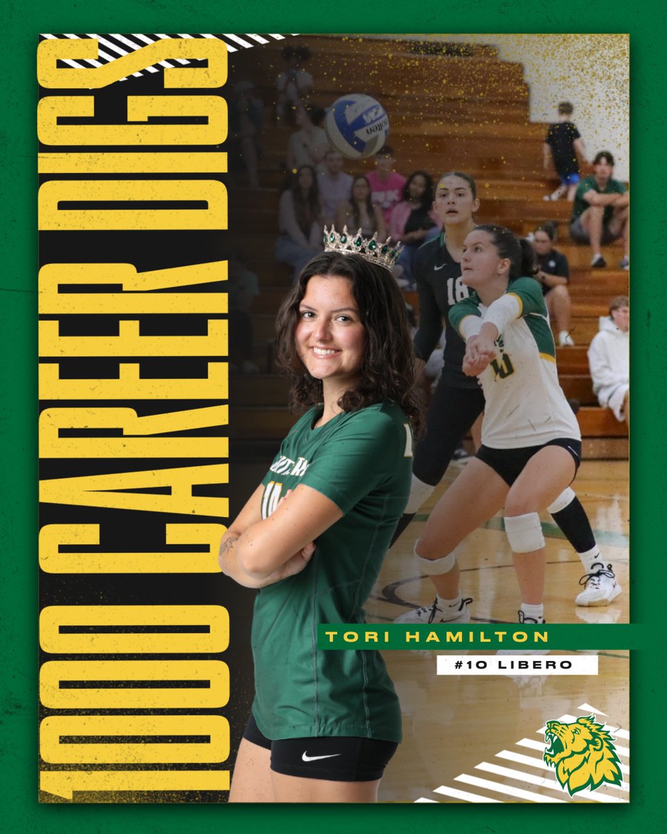 1️⃣0️⃣0️⃣0️⃣ Career Digs for #10 Tori Hamilton!

#GoLions