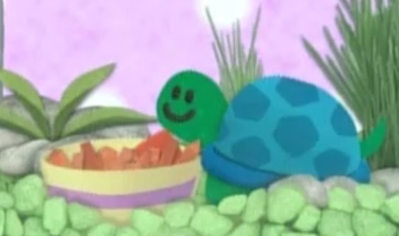 CritterDay's tweet image. Today's Cute Critter of the Day is Turquoise from Blue's Clues!!