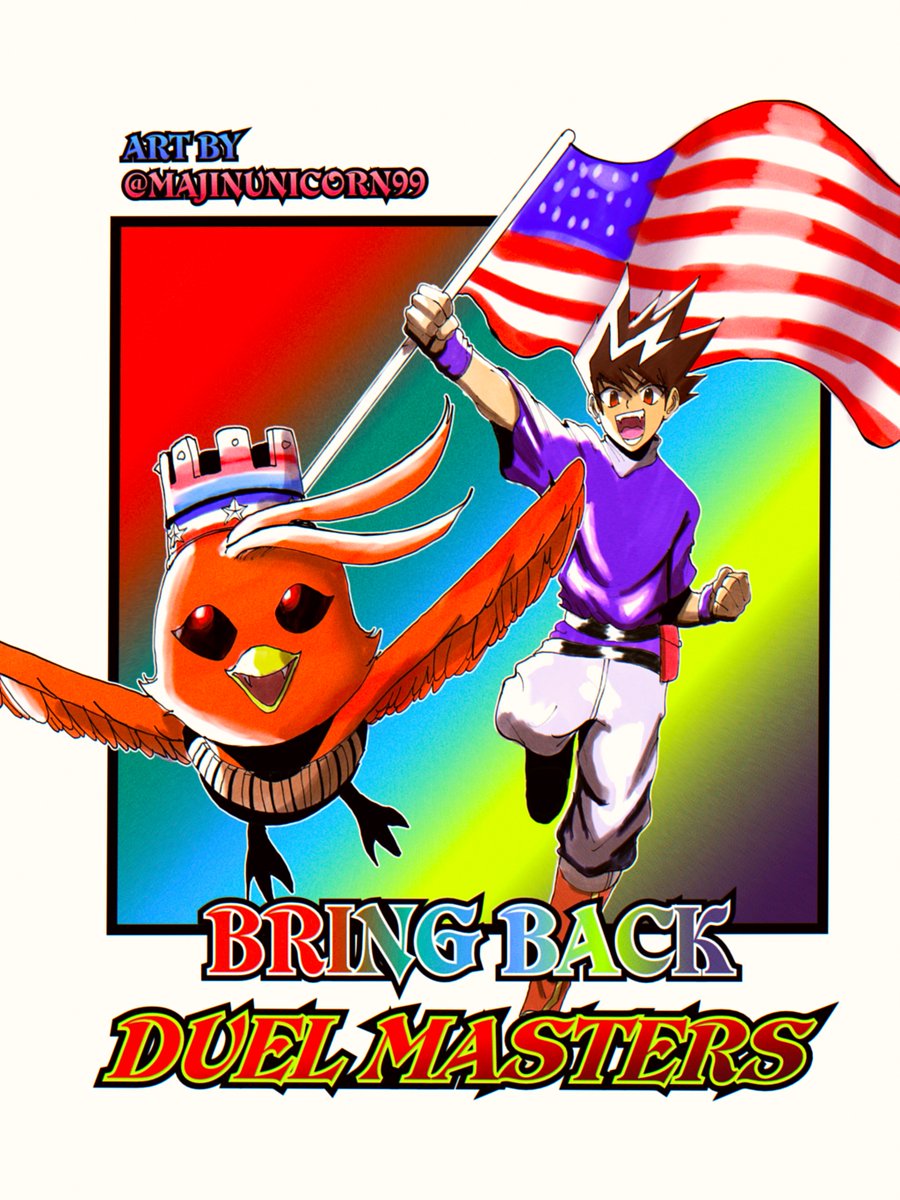 MajinUnicorn99's tweet image. Let’s Have Duel Masters Challenge the world stage once again @wizards_magic @Wizards 
#BringBackDuelMasters #DuelMasters
#デュエマ