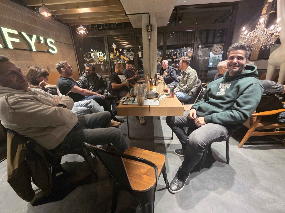 Such an incredible meetup this evening!!

Really enjoyed catching up with you guys and was great meeting new faces too!

<a href="/hashdag/">Yonatan Sompolinsky</a> rocked the timeline a couple days ago and sparked new interest in $KAS and its community!!

HAPPY BIRTHDAY KASPAAAAAA

Really appreciated everyone