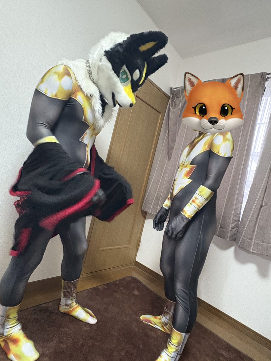 私身体でかくない…？　むーさん加工した…？