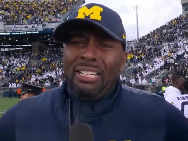 Dan Lanning- "We Are..Gonna get our ass kicked."
Sherrone Moore- Balls his eyes out
Cignetti- "Most improbable win."
These coaches KNOW how hard it is to win at Beaver Stadium. Even with a clown on the other sideline <a href="/coachjfranklin/">James Franklin</a>