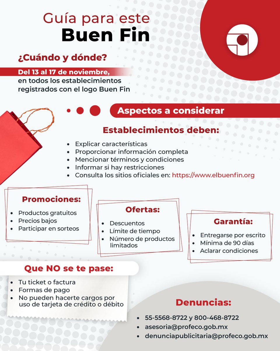 OnceNoticiasTV's tweet image. 💰💱 El   #BuenFin llega con ofertas y promociones.

Para   que no te sorprendan, te dejamos algunos #consejos útiles.

#OnceNoticiasDigital