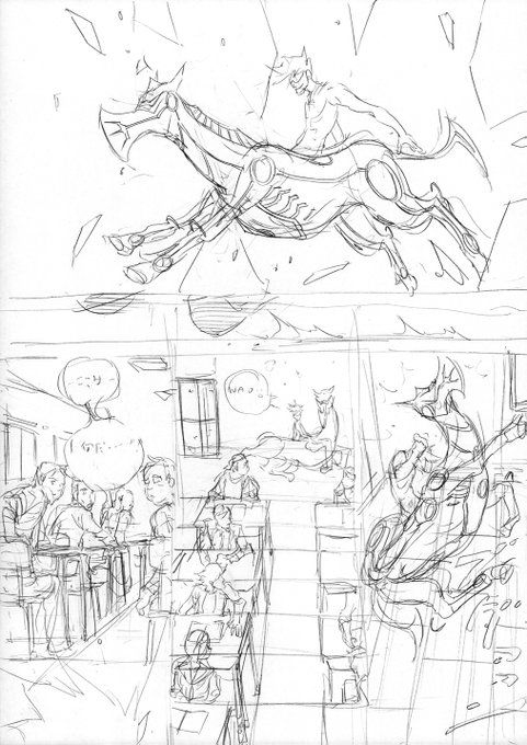 11/9 今日のEIDEN               
気力:あた      
体力 : あた          
運 :あ 
眠さ:あ
今日は暖かい。予報では明日から冷え込みそうです。
スケッチの馬は昔の玩具、サイボーグ1号やミクロマンシリーズの動物モノをイメージソースにしたようです。 