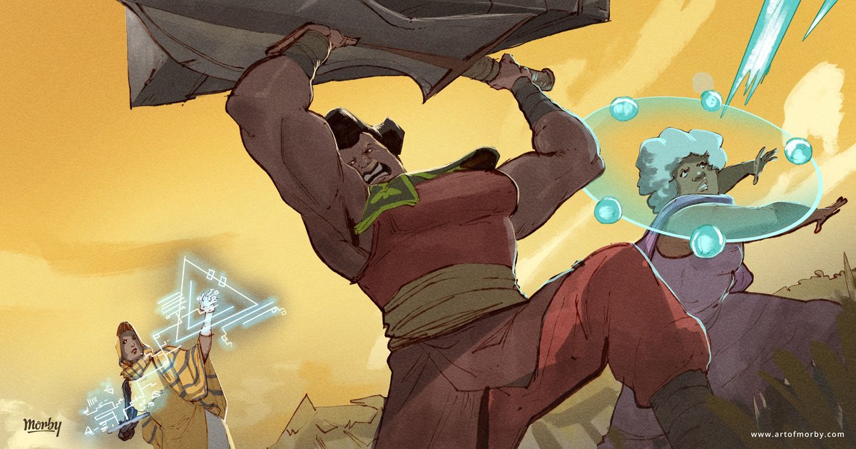 Covenant of 3 — 6/52 
The Call to Bind 

 #ArtOfMorby #Cov3 #CovenantOf3