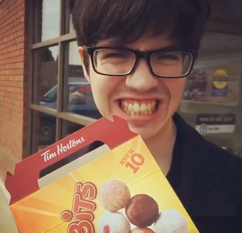 cshdoingstuff's tweet image. Will, Seth, and Ethan at Tim Hortons