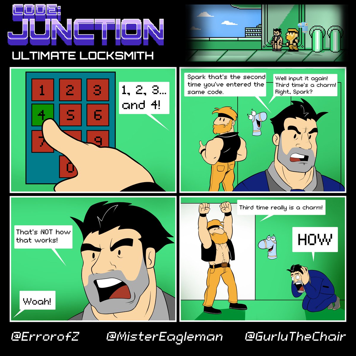 codejunction86's tweet image. Code: Junction #63
Ultimate Locksmith