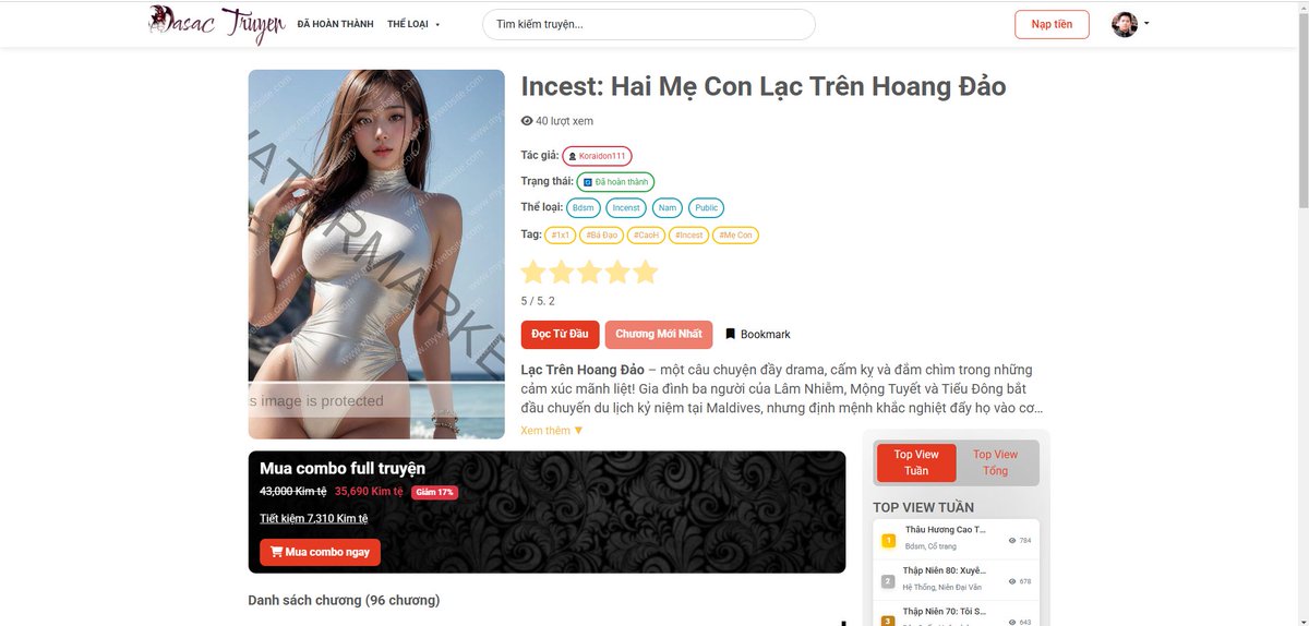 DasacNovel's tweet photo. Lại lên cho ae một bộ truyện #LoạnLuân cực cuốn ngày cuối tuần, hơn nữa còn là #Mẹcon (#MOMSON) cực hay khi bối cảnh hoang sơ trên hoang đảo, cực dâm và kích thích!
Link đọc truyện: https://t.co/YSSBro5V0J
#Dasactruyen #Truyensex #Mifl #Loanluanmecon #Fuckmom https://t.co/LmQ42eUfwg