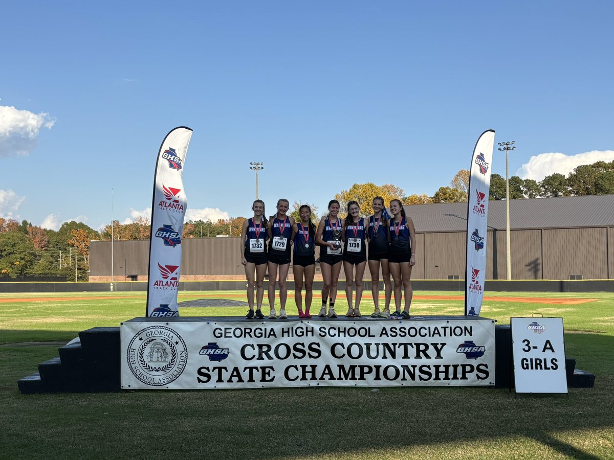OCHS_Athletics's tweet photo. Oconee County Cross Country
Boys State Champions (4 Peat)🏆🏆🏆🏆
Girls State Runner-ups
Aaron Brodrick boys individual state champ 🏆🏆
Go Warriors! https://t.co/5RuYAsyfX5
