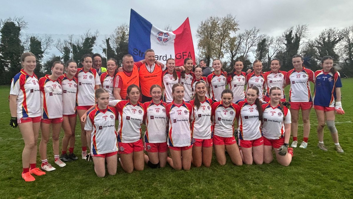 StraffardLGFA's tweet photo. Congratulations to our U16 Division 9 team who won their final against Kilcock today.
The players have put in a phenomenal effort all season and their hard work has paid off! 
We are so proud of the girls..... a really well deserved win!! 💪👏😃 https://t.co/CQEgC0D51t