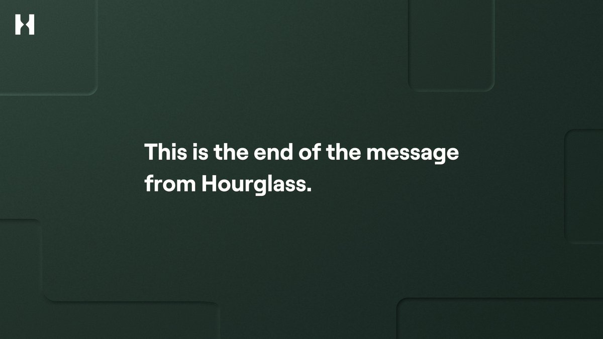 hourglasshq's tweet photo. https://t.co/MJ26IO0jBk
