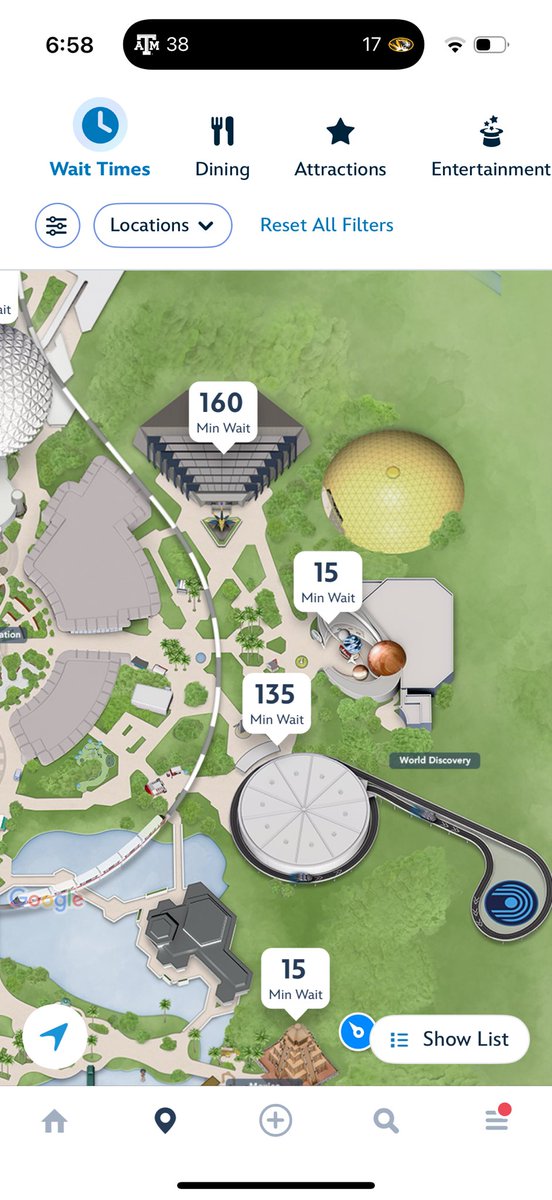 We are powering on, but this is gonna be a problem. 

<a href="/RideEvery/">EveryRideChallenge</a> #EveryRideWDW <a href="/Dash4Cash20/">Todd Robbins</a>