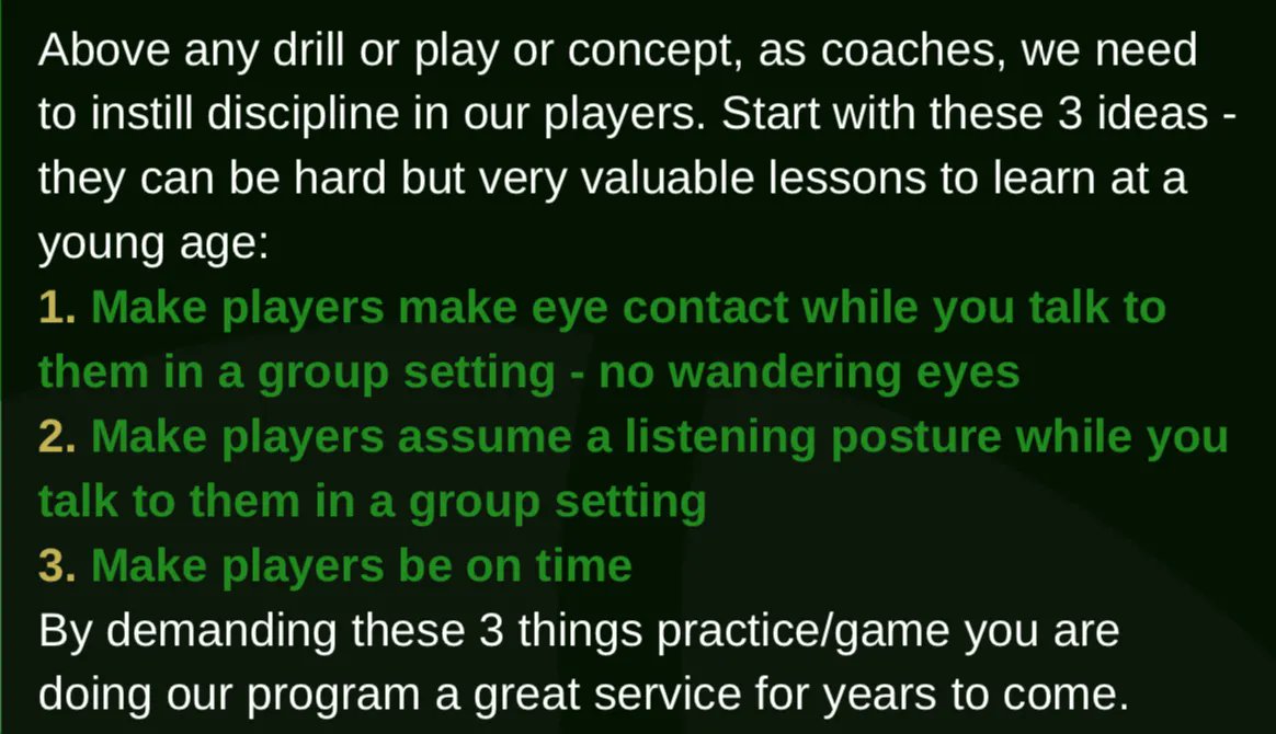 Get your youth coaches doing these 3 things

It will benefit your program more than any drill or skill