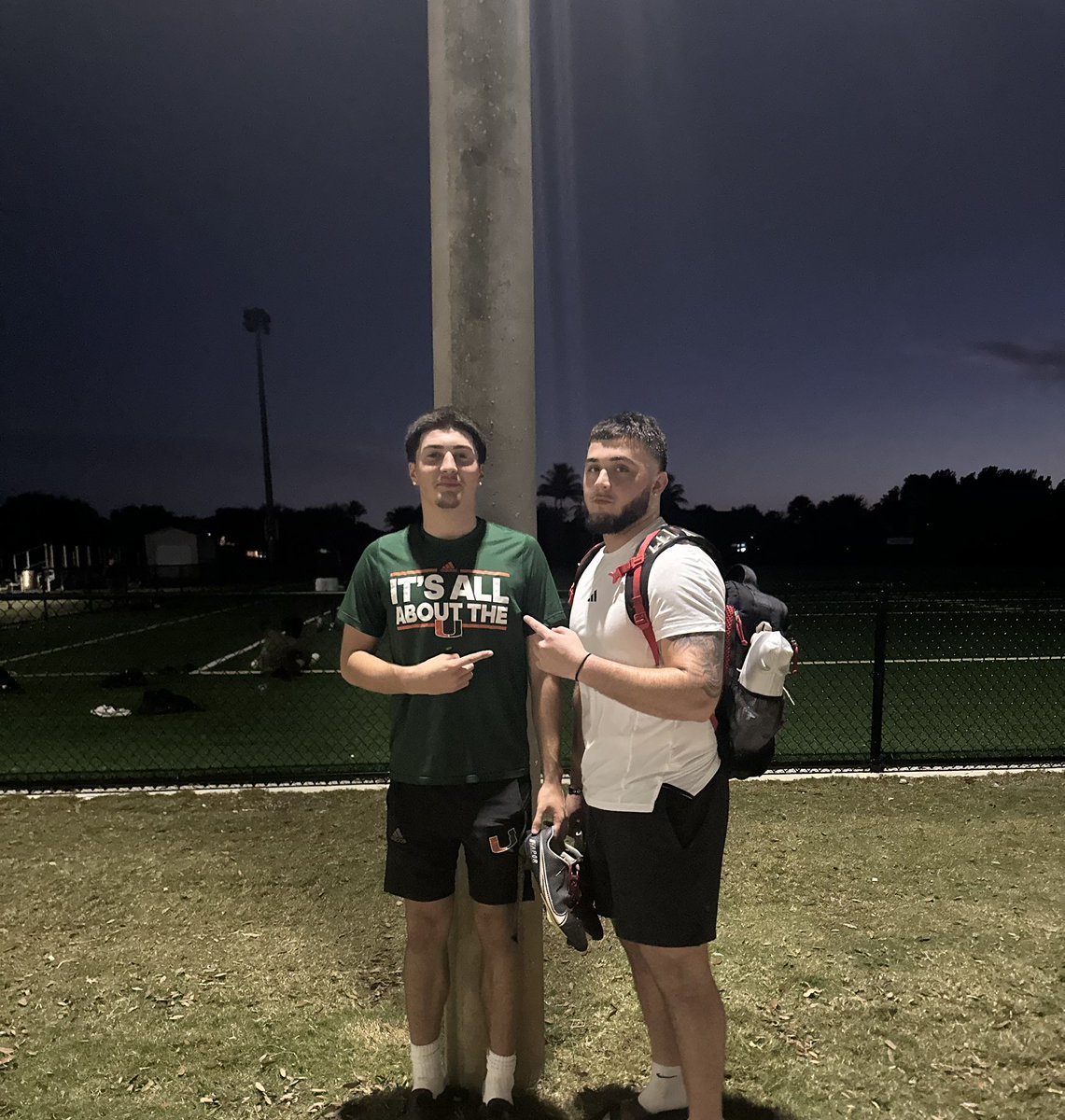 Great work tonight with Stetson University TE Matis Gibson. Always a blessing to be able to work with someone who’s made it to the next level! <a href="/MatisGibson/">Matis “LUX” Gibson 6’1 ATH</a> <a href="/EraPrep/">New Era Prep</a> <a href="/FutureDraftStyl/">FutureDraftStyle</a> <a href="/BIGshadowMIKE/">Coach Mike Jasper</a> <a href="/CoachDodson13/">Coach Dodson 🏈 🗺️🧗🏿‍♂️🏆</a> <a href="/CoachHSimmons/">Hunter Simmons</a> <a href="/CoachKLBs/">Dustin Kincaid</a> <a href="/TMO__Coach/">Coach TMO</a> <a href="/Lakes_FB/">Palm Beach Lakes Football</a>