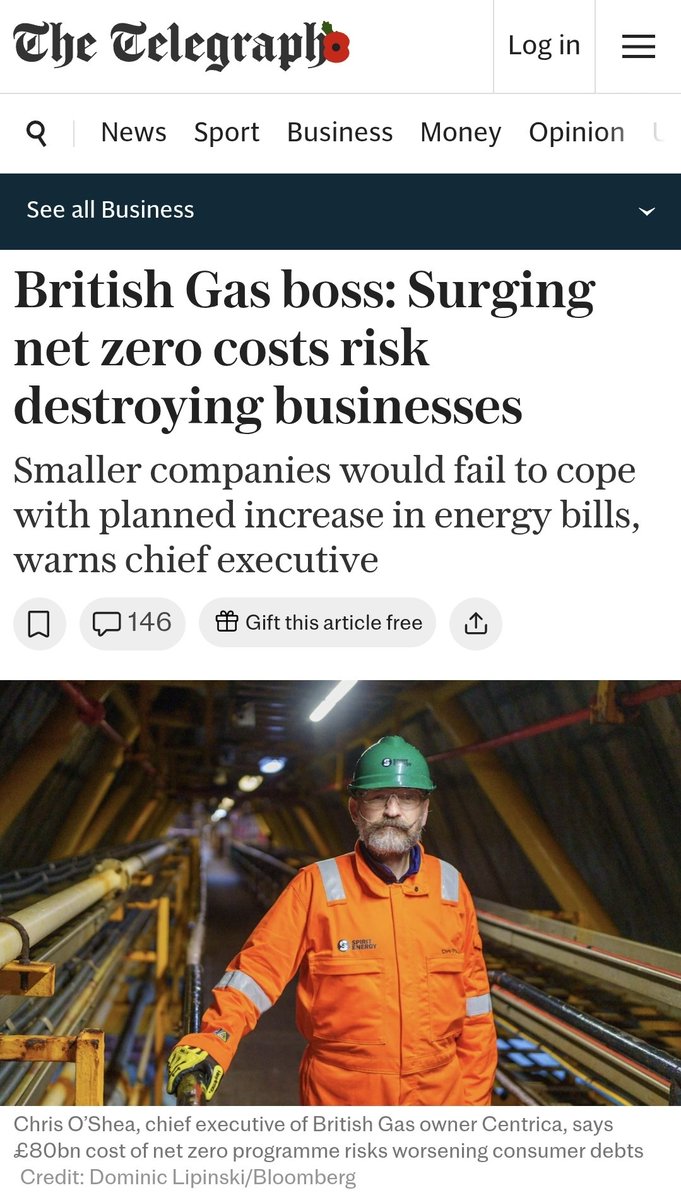 We need to dump net zero before it costs us more jobs.