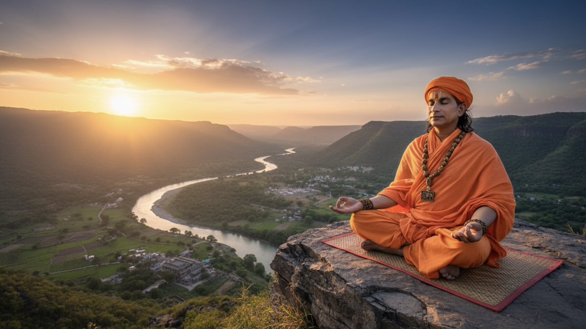 swamisandeepani's tweet image. विवेक वह दीया है जो अंधकार और प्रकाश, सत्य और भ्रम, शाश्वत और नश्वर के बीच का भेद बताता है।
यह आत्मा की वह दिव्य शक्ति है जो हमें प्रतिक्रिया से प्रतिक्रिया नहीं, बल्कि प्रज्ञा से प्रेरणा की ओर ले जाती है।
विवेक का अर्थ केवल निर्णय लेना नहीं —
यह वह भीतर का प्रकाश है जो बताता है…