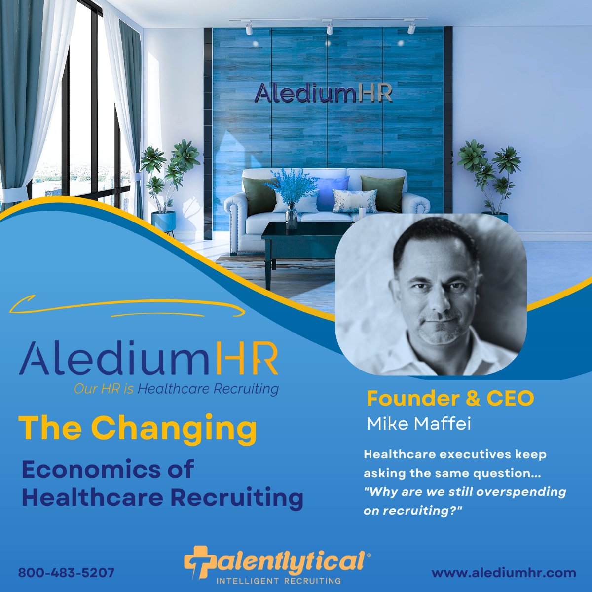 AlediumHR's tweet photo. Why are health systems still overspending on recruiting?

We wrote a white paper titled "The Changing Economics of Healthcare Recruiting."

What’s really driving costs and how to price by CPS (Cost-Per-Start) to protect margins and revenue.

Want the PDF? Reply WHITE PAPER or DM your email.

#HealthcareRecruiting #HealthSystems #HospitalJobs #healthTech