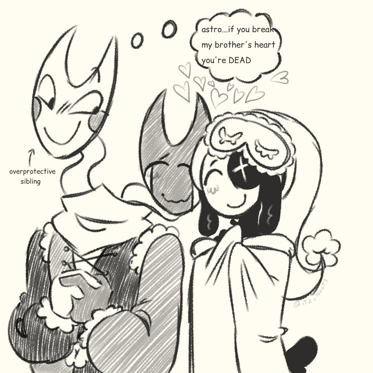 itz_noopy's tweet image. My beloved rnd 
#dandysworldart #midnighttragedy