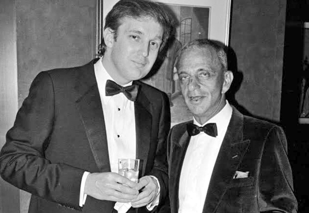 <a href="/donwinslow/">Don Winslow</a> Roy Cohn was a lawyer and political mentor to Donald Trump, who taught him a "playbook" of tactics that included fighting opponents aggressively, attacking them, changing the subject, and not admitting mistakes. #trump #TrumpsShutdownDragsOn
