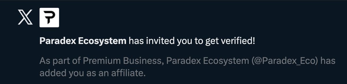 Paradex tweet media