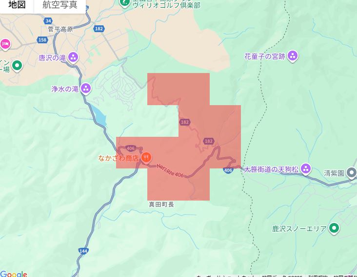 停電情報 中部電力 8時59分 長野県 上田市 真田町 長の一部 100戸