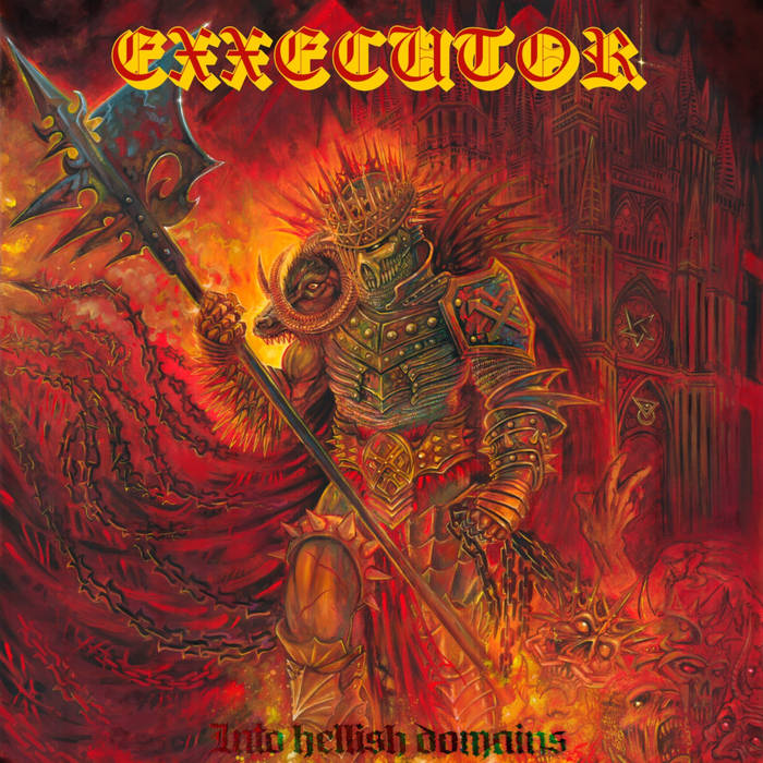 KMANRIFFSMetal's tweet photo. FULL FORCE FRIDAY:🆕November 14th 2⃣0⃣🎧

EXXECUTOR - Into Hellish Domains 🇩🇪💠

Debut album from German Blackened Speed Metal outfit💠

BC➡️https://t.co/ClWpXnKr0g💠

#Exxecutor #IntoHellish #BlackenedSpeedMetal #FuckingKillrecords #FFFNov14 #KMäN https://t.co/I4NgqwbCgN