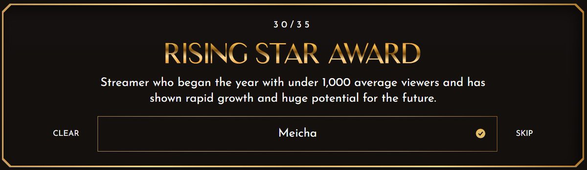 chugbuggin's tweet image. I nominate two of my GOATS @MeichaFox and @BarefootElleck for the streamer awards. I can not wait to see you take home the gold!!!