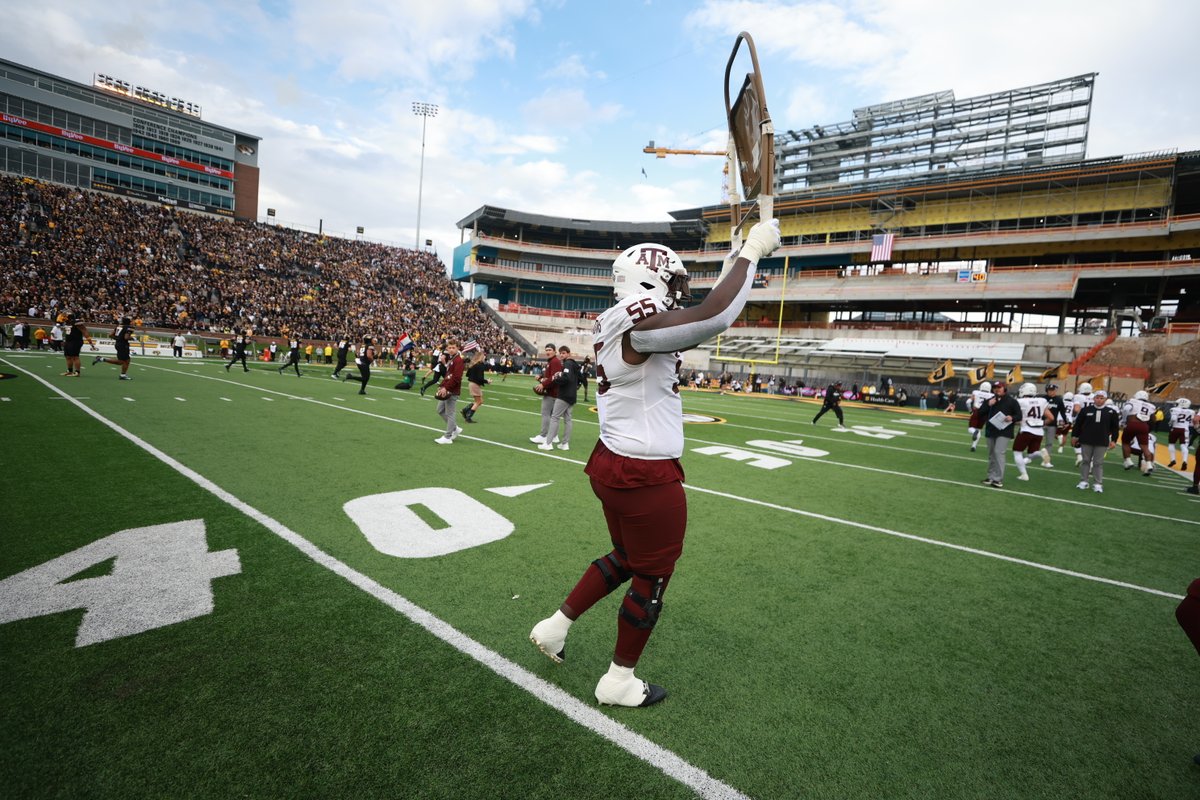 AggieFootball's tweet image. Saved ya a seat, Tigers