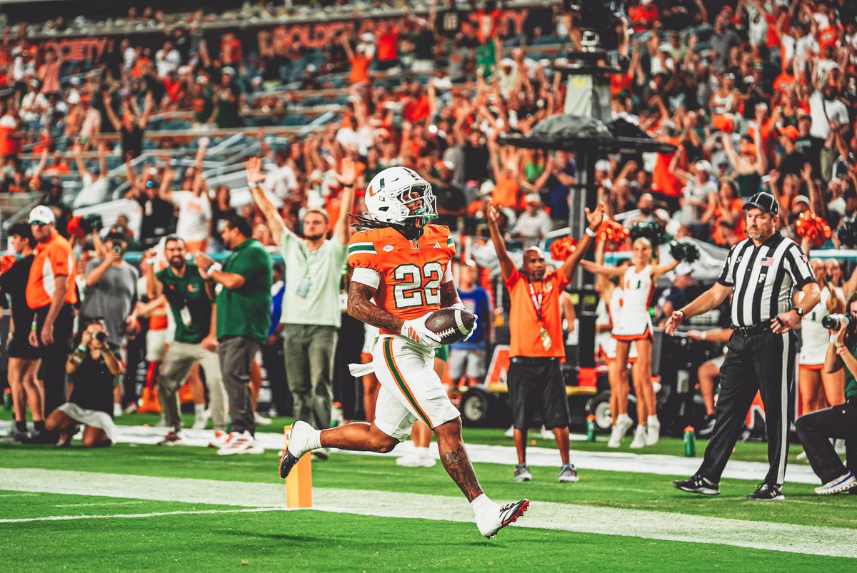 Girard Pringle Jr. today: 

7 ATT
55 YDs
1 TD

He is a true freshman.