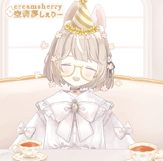 「今日お誕生日! まったりおしゃべりしてdjmaxしよ～ it's my birt」|sherry🐰のイラスト