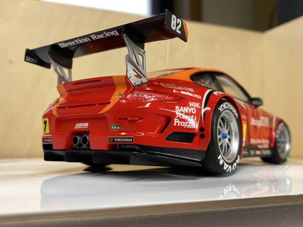 エヴァンゲリオンRT弐号機 DIRECTION ポルシェ911 GT3R 完成しました 