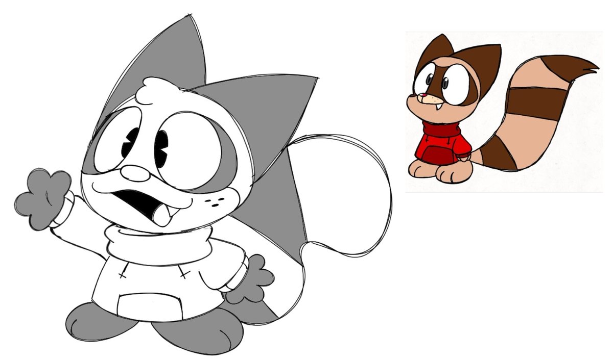 CrispyFrise's tweet image. Some sketches for more of my redesigned old characters. What do yall think so far?