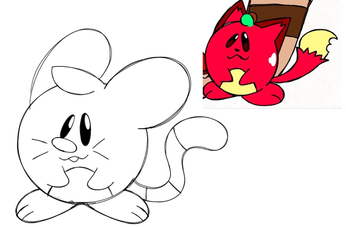 CrispyFrise's tweet image. Some sketches for more of my redesigned old characters. What do yall think so far?